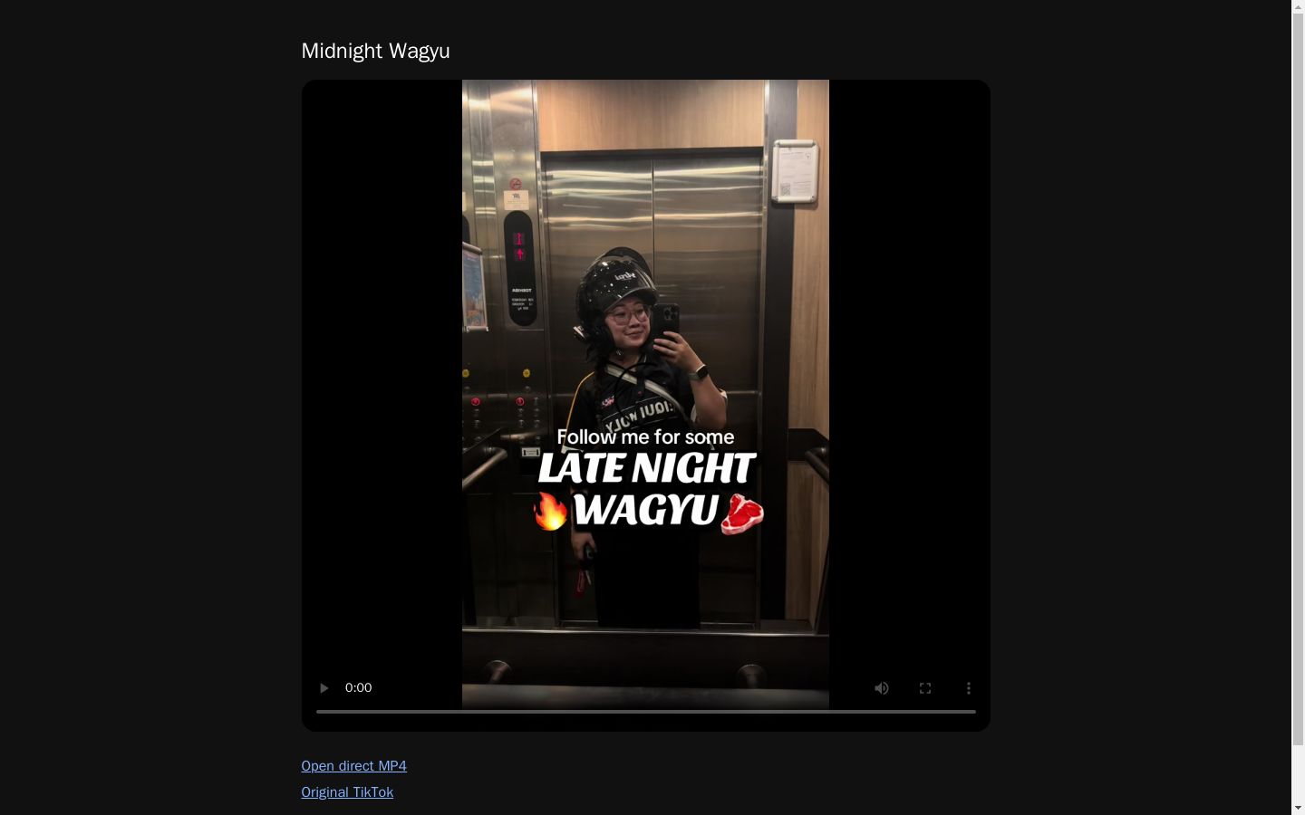 Midnight Wagyu