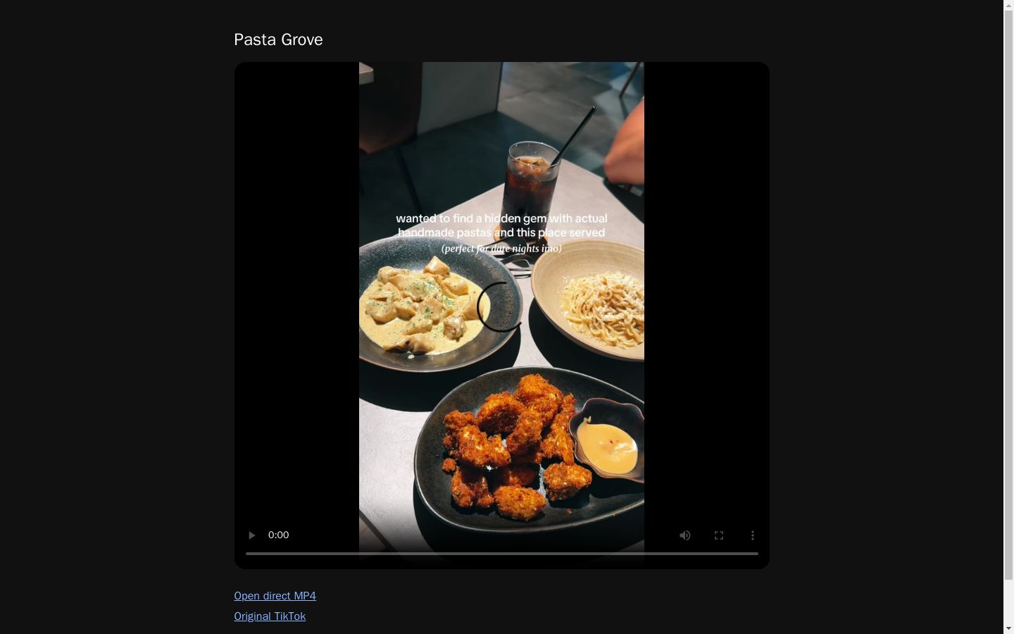 Pasta Grove