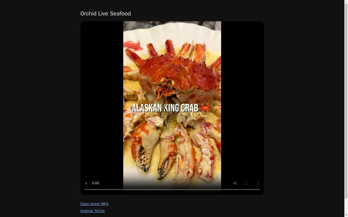 Orchid Live Seafood