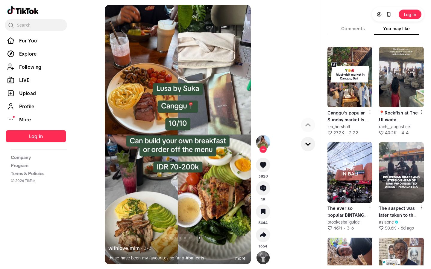 Food Guide - Bali