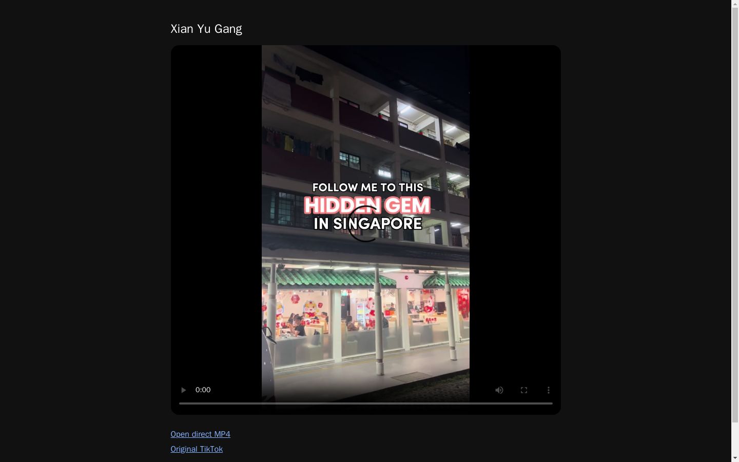 Xian Yu Gang