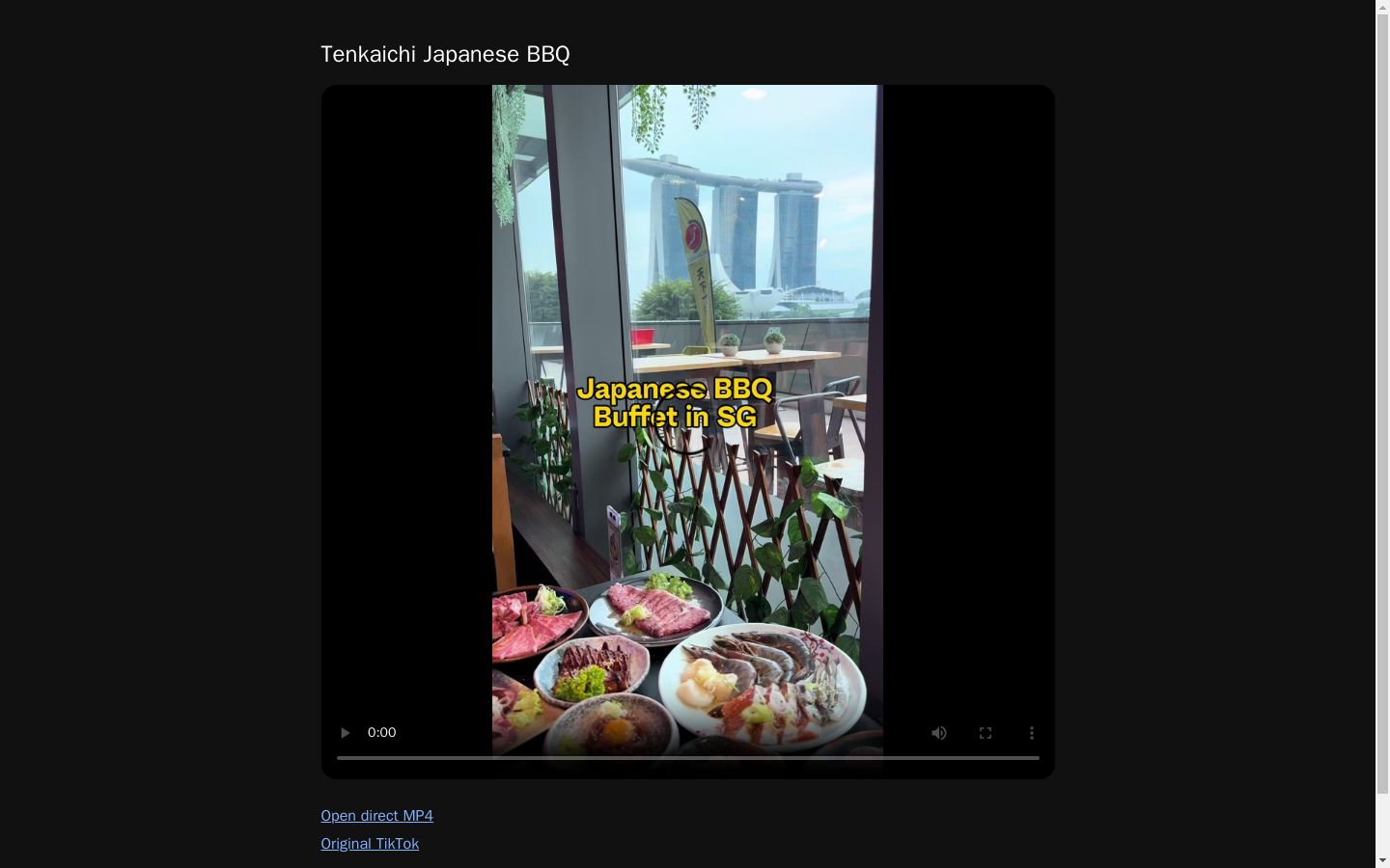 Tenkaichi Japanese BBQ