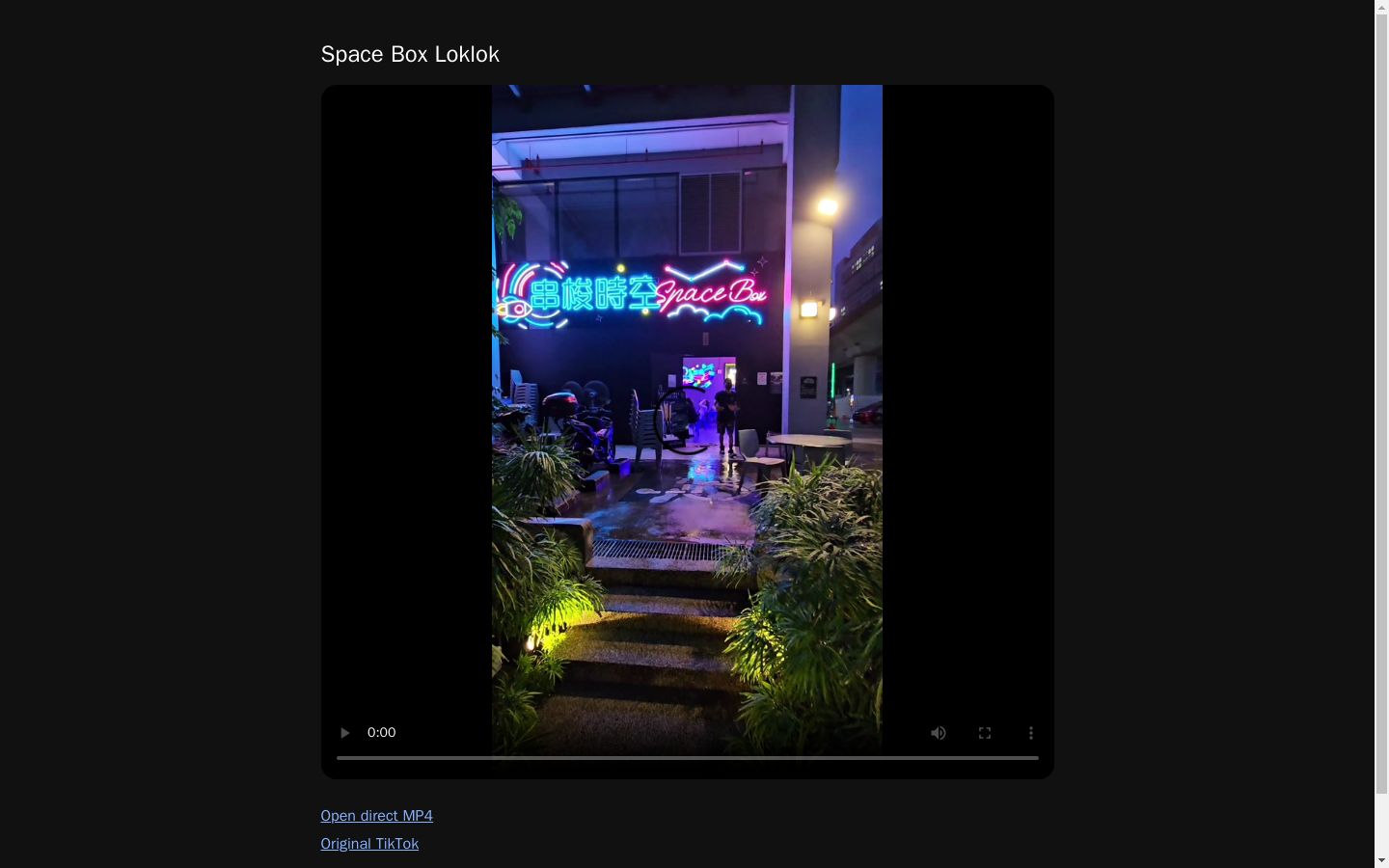 Space Box Loklok