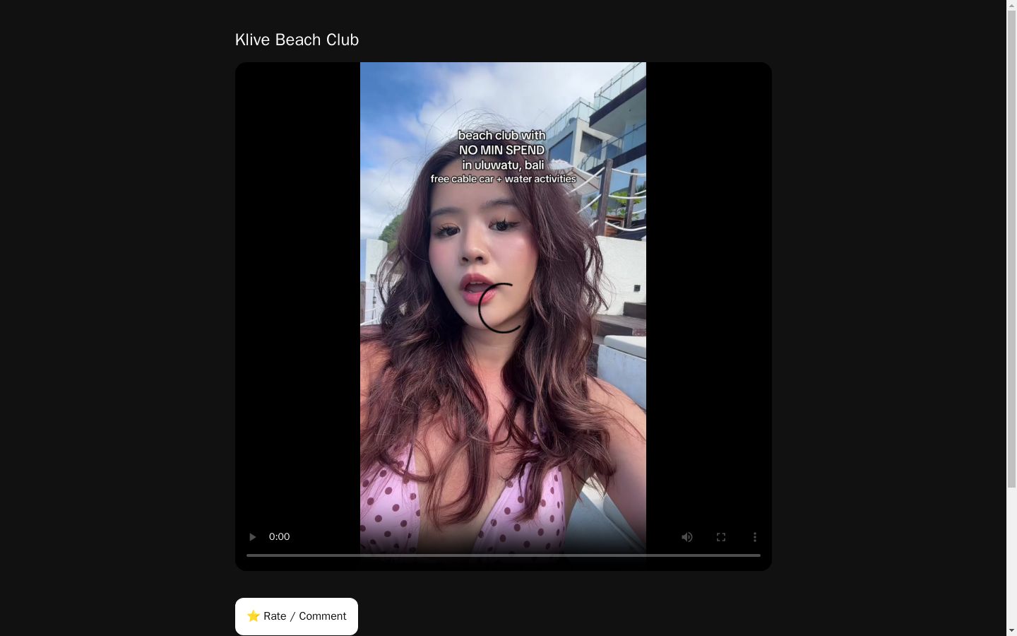 Klive Beach Club