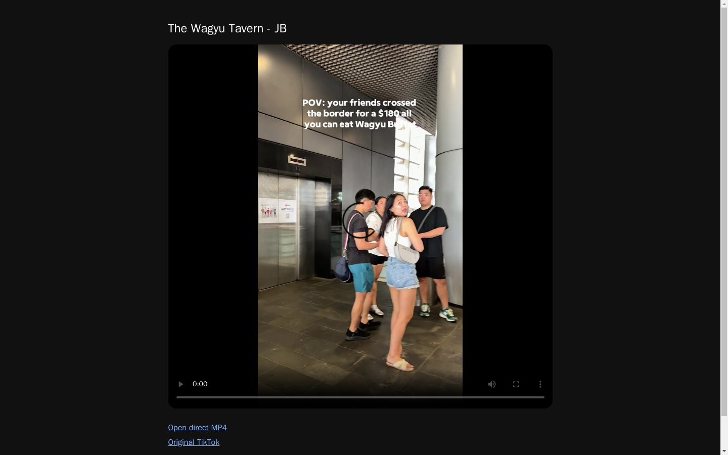 The Wagyu Tavern - JB