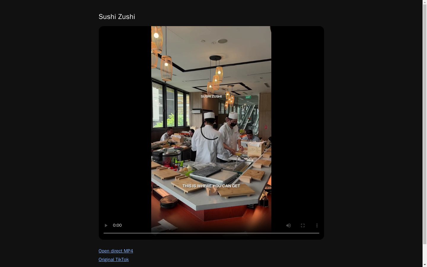 Sushi Zushi
