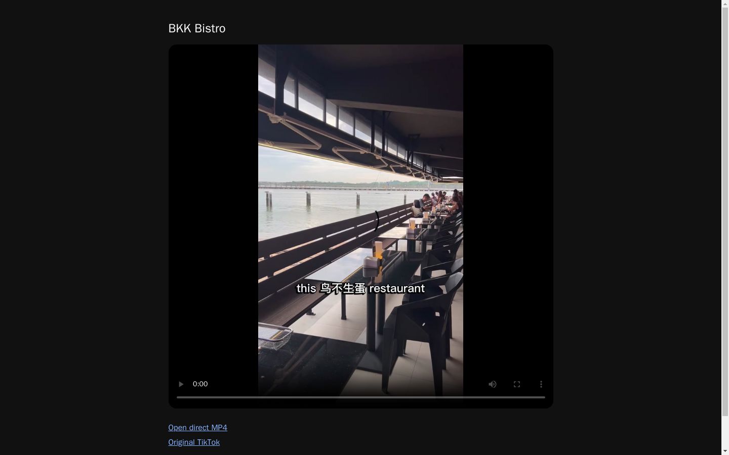 BKK Bistro