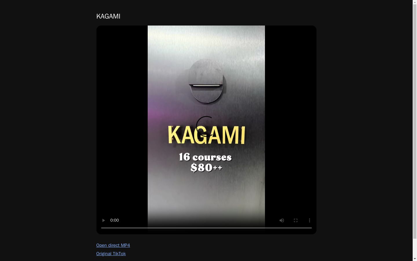 KAGAMI