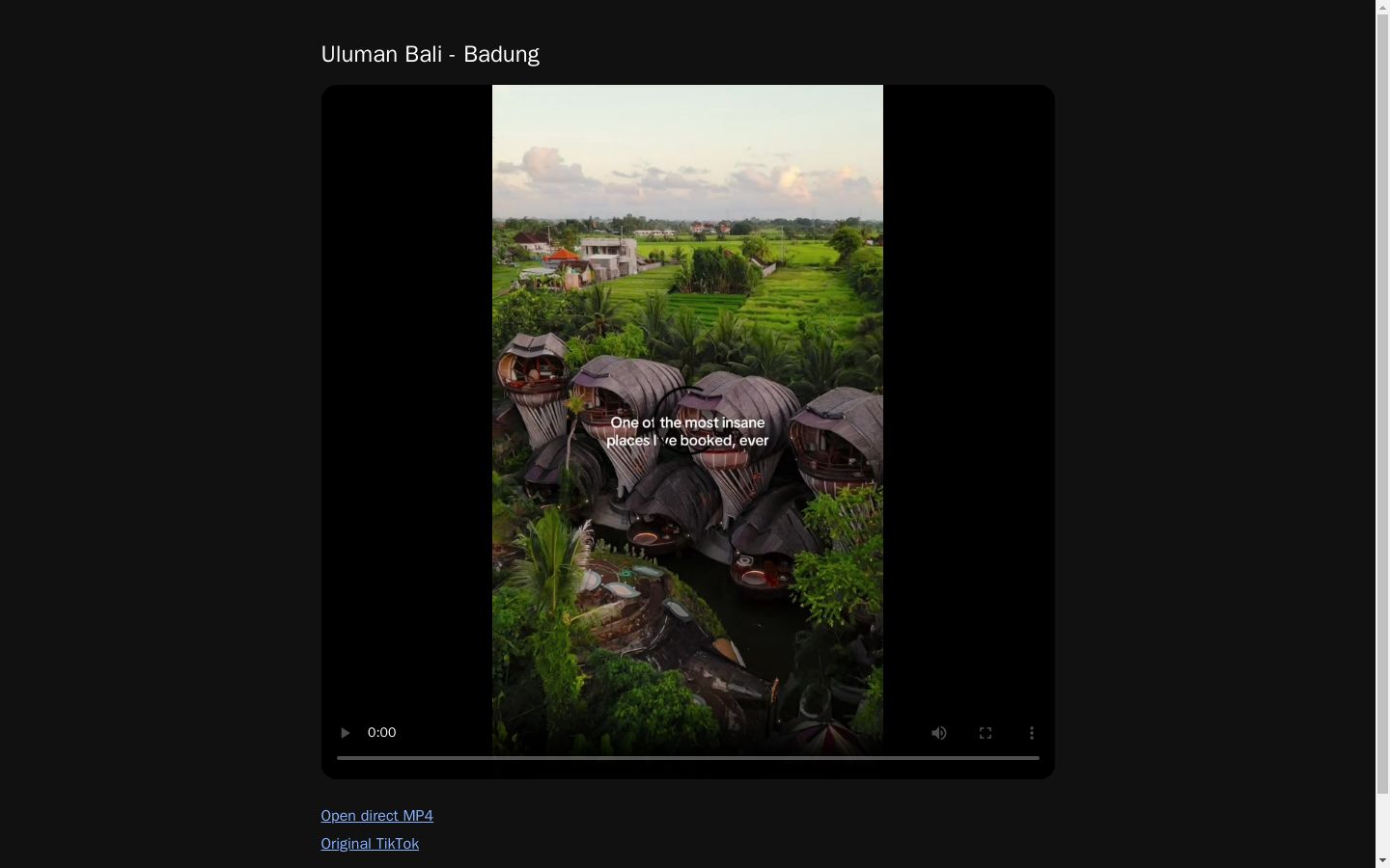 Uluman Bali - Badung